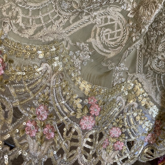 Maria B pearl chiffon suit - Picture 7 of 8